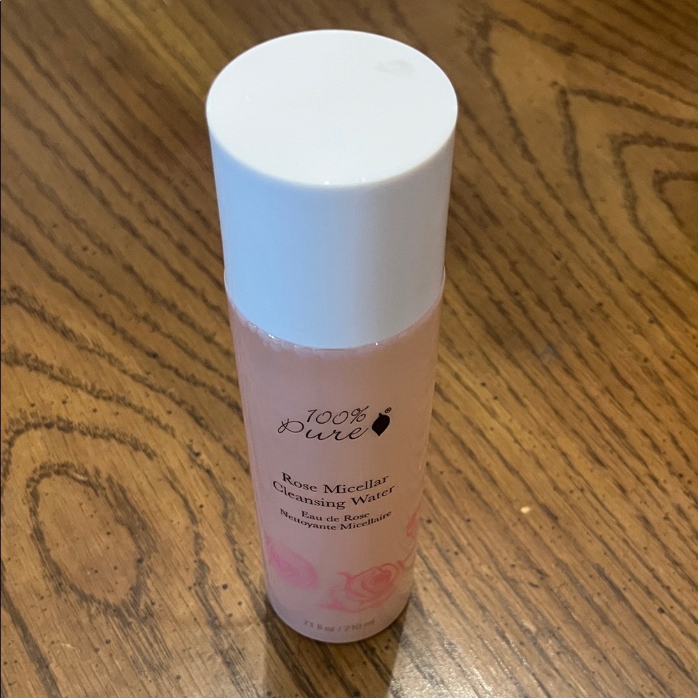100% Pureโ Pink Rose Micellar Water